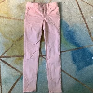 Warp + weft, size 8 kids, pale pink jeans